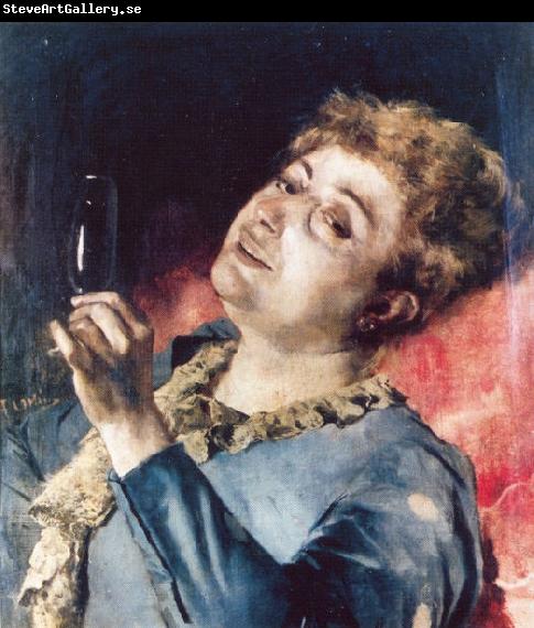 Antonio Cortina Farinos Portrait of Farancisca Garcea de Mora Belenguer